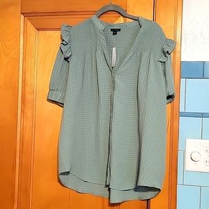 Brand new ann taylor short sleeve shirt